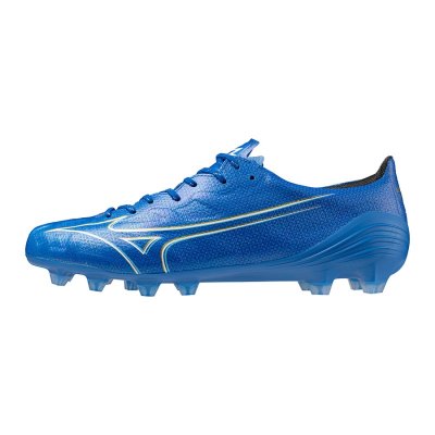 Zapatos De Fútbol Mizuno Αlpha Japan Mujer - Azules / Blancos / Dorados - Chile M134TFLAWS